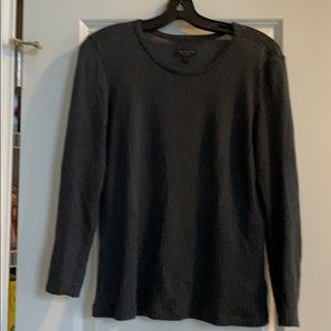 Rag & Bone long sleeved sheer textured top- size M